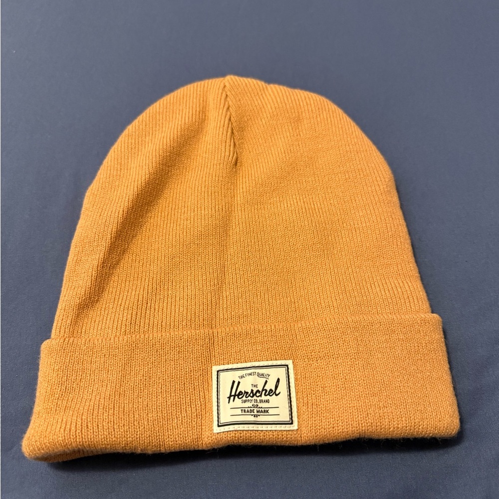 Brand New - Herschel Supply Company Tan Knit Beanie